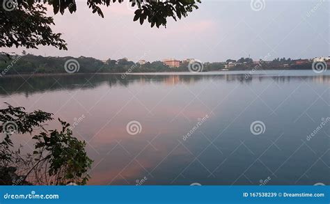 Manipal lake, Karnataka stock image. Image of spread - 167538239