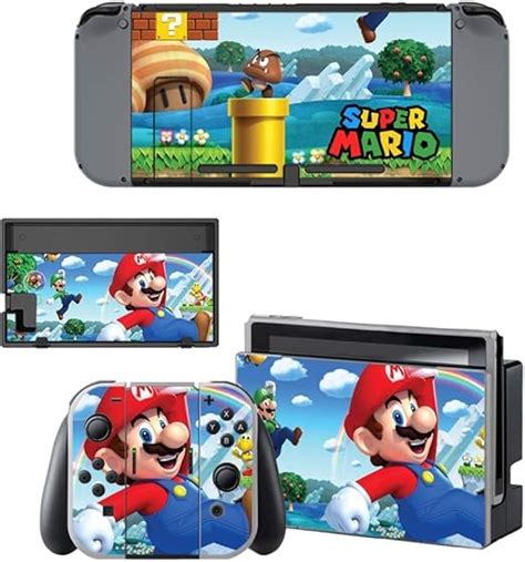 Super Mario Stickers Nintend Switch Skin Sticker Nintendoswitch Skins ...