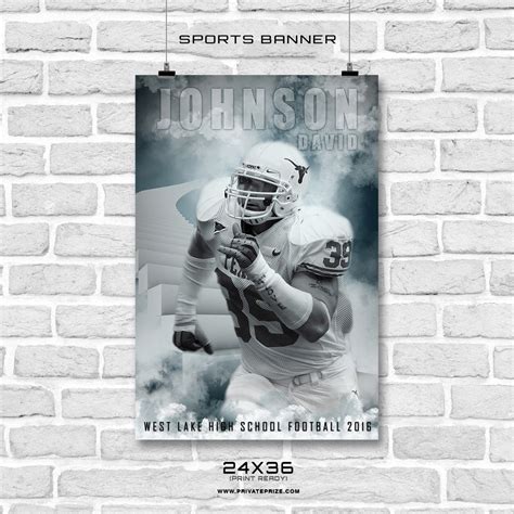 Johnson - Enliven Effects Sports Banner Photoshop Template ...