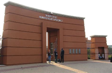 Entrance to the memorial garden at the Sharpeville Human Rights ...