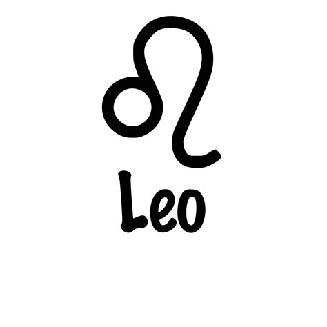 SVG File Download Stickers Leo Printable Art Zodiac SignsDigital Stickers Art & Collectibles ...