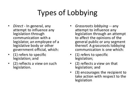 Anne Daymut, WPCAMR, “Non-Profit Lobbying Rules”