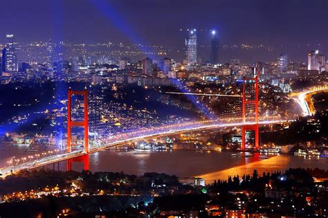 Bosphorus night İstanbul,Turkey by Alika | Istanbul turkey photography ...