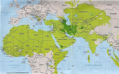 Europe Maps Asia Islam Africa Middle East Shia Sunni - Sunni And Shia ...