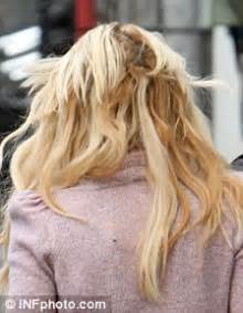 Britney Spears covers her bad hair extensions with a hat | Daily Mail ...