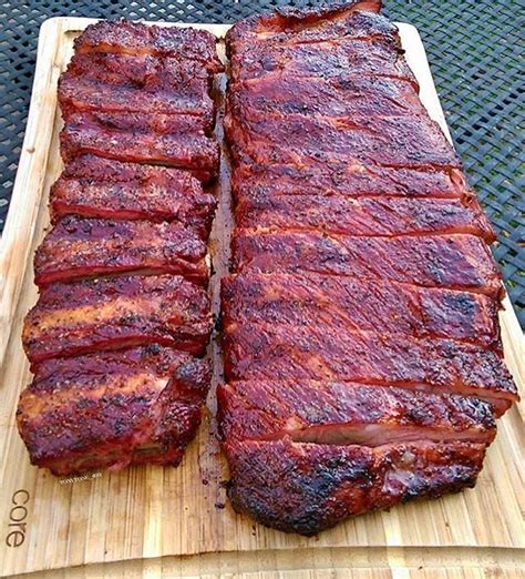 Big slab of beautiful barbecue ribs | Barbecue ribs, Food, Eat