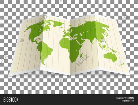 Earth Map Vector Vector & Photo (Free Trial) | Bigstock