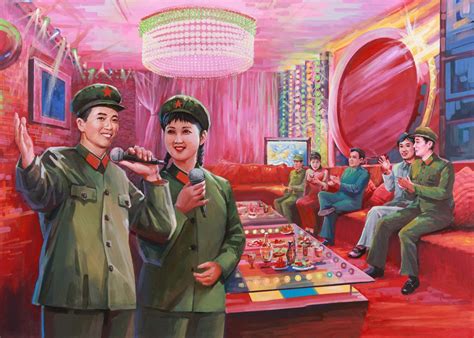 North Korean Propaganda Artists Painted These Incredible Pictures Of ...