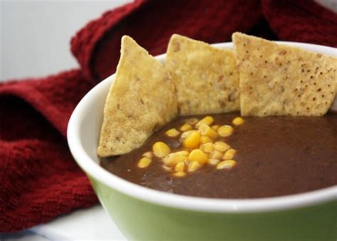 Black Bean & Salsa Soup Recipe