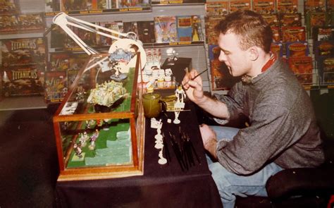 Realm of Chaos 80s: Behind the Scenes at Citadel Miniatures: Darren Matthew's Photographs