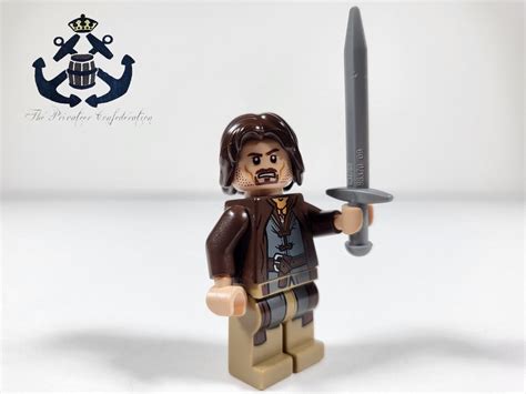 LEGO Minifigure Lord of the Rings Aragorn lor017 + Sword From 9474, 79008, 9472 | eBay