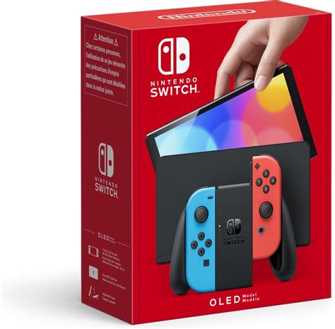 bol.com | Nintendo Switch Console - OLED-model - Blauw / Rood