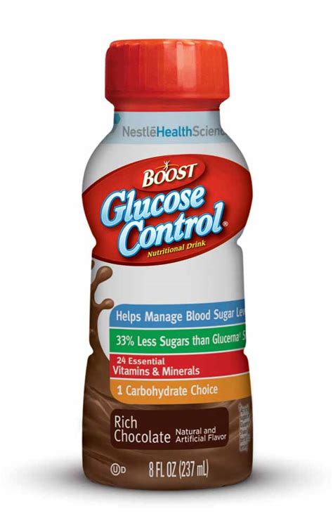 Amazon.com : Boost Glucose Control Rich Chocolate Ready To Drink, 8 oz ...