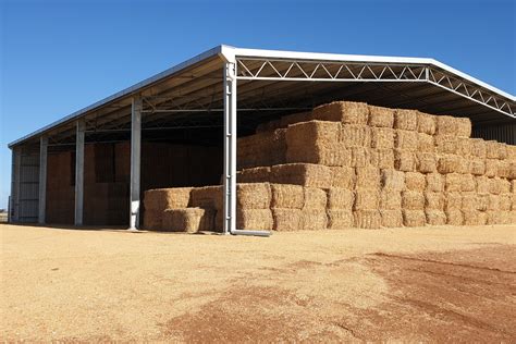 The Best Way To Stack Your Hay In Your Shed - Action Steel