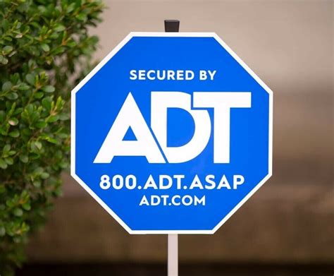 ADT Yard Sign With 28 Aluminum Stake - Etsy