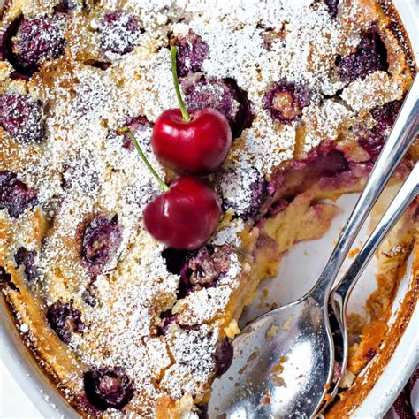 Cherry Clafoutis - Life, Love, and Good Food