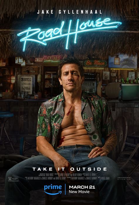 ROAD HOUSE directed by Doug Liman, starring Jake Gyllenhaal, Conor McGregor, Jessica Williams ...