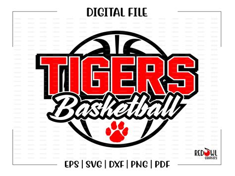 Basketball Svg Tiger Basketball Svg Tiger Tigers - Etsy