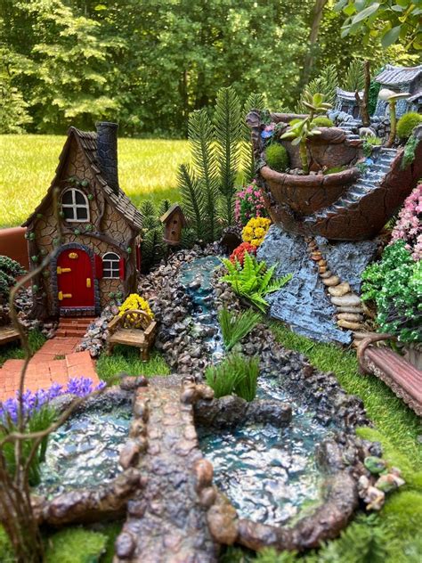 Miniature Secret Garden Diorama Fairy Garden | Etsy