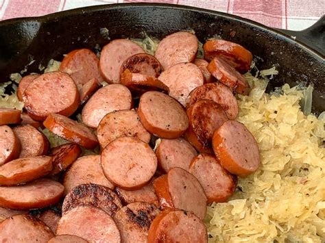 Kielbasa and Sauerkraut - Plowing Through Life