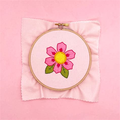 In Bloom: Floral Embroidery Patterns (iron-on transfers) – Lazy May Sewing Club