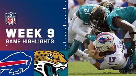 Bills vs. Jaguars Week 9 Highlights | NFL 2021 - Win Big Sports