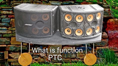 Bose 802 series III technical review why there are PTC there - YouTube