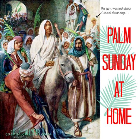 Palm Sunday at Home and Every CAY Printable for Holy Week - Catholic ...