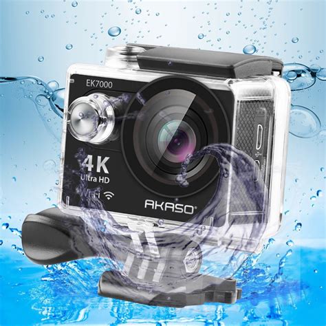 AKASO EK7000 4K WIFI Sports Action Camera Ultra HD - fishingnew