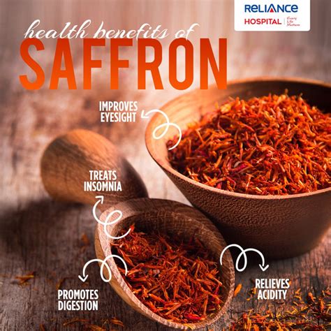 Health benefits of Saffron