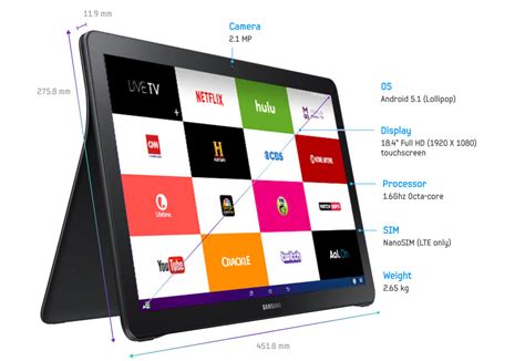 Samsung finally makes giant 18.4-inch Galaxy View tablet official ...