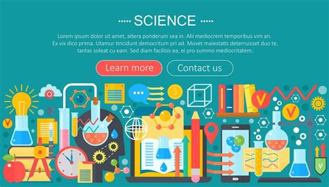 Horizontal banner with scientist laboratory workplace - Download Free ...