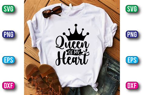 Queen of My Heart Graphic by Craftlab · Creative Fabrica