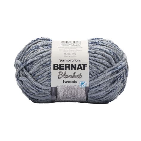 Bernat Blanket Tweeds - Yarn, Sea tweed. Colour: blue | Rossy