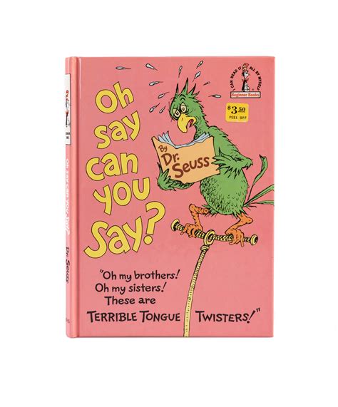 Oh Say can you Say? par SEUSS Dr.; SEUSS GEISEL, Theodor: (1979 ...