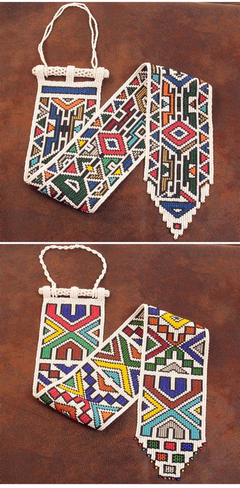 Africa | Contemporary Ndebele beadwork; 'wall hanging' inspired by the ...