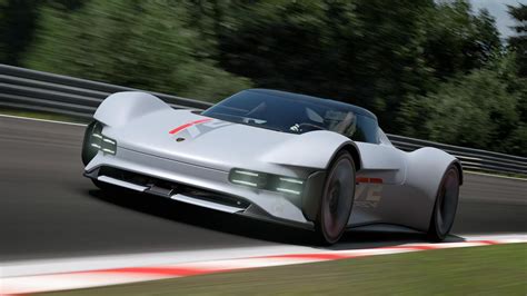 Gran Turismo 7 Trailer Unveils Fully Electric Porsche Vision Sports Car