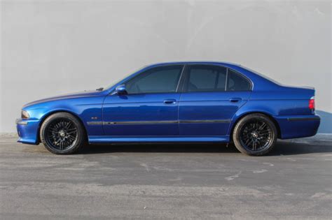 2000 BMW M5 e39 Le Mans Blue