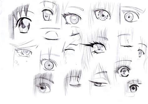 Anime Eyes Coloring Pages - Anime Coloring Pages