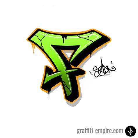 Graffiti Letter F: inspirational images and tutorial | Graffiti Empire