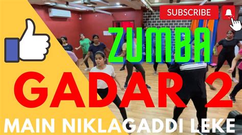 Gadar 2 song !! Zumba dance !! weight loss exercises at home !!aerobics exercise !!Fat loss ...