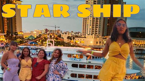 STARSHIP CRUISE TAMPA FLORIDA|Sunset Dinner Experience - YouTube