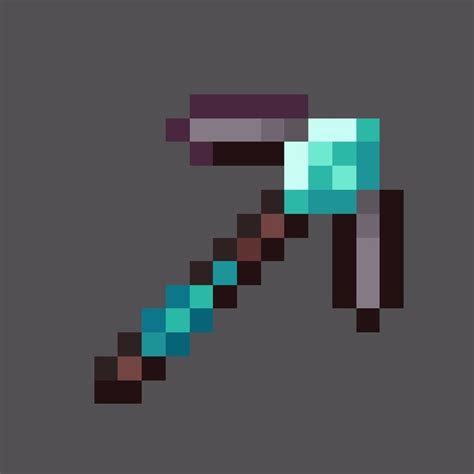 diamond tool trim netherite pickaxe armor trim - Minecraft Fan Art (44901286) - Fanpop