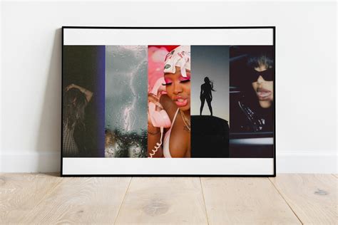 Summer Album Discography Poster – WAV Posters