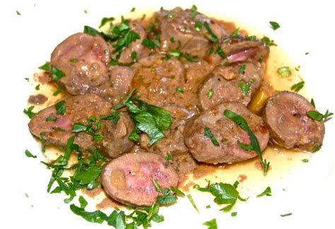 Lamb Kidneys in a Mustard Butter Sauce.1JPG | Ricette, Ricette con ...