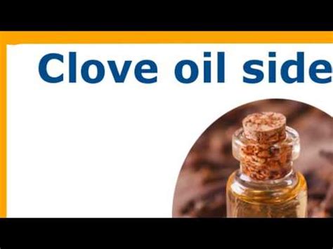 Negative Effects of Clove Oil - Proper Nutrition | NutritionOfPower.com