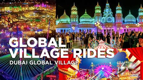 Global Village Dubai Rides | Dubai Global Village 2020 | Craziest Rides ...