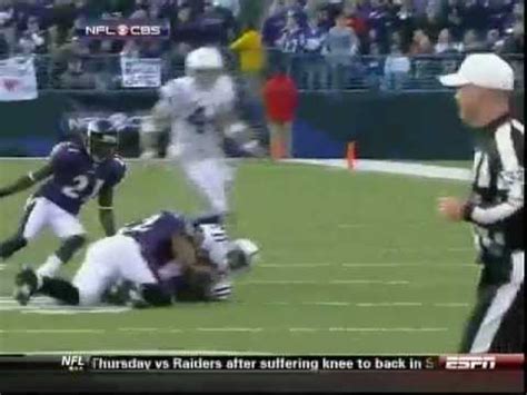 Ray Lewis #52 Big Hit on Pierre Garcon - YouTube