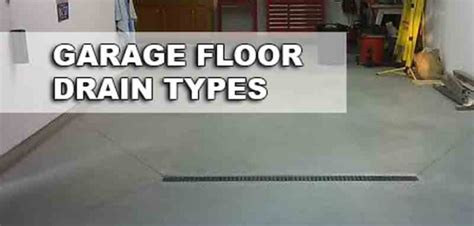 Garage Floor Drain Ideas