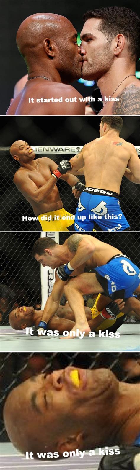 Anderson Silva Vs. Chris Weidman Fight Meme